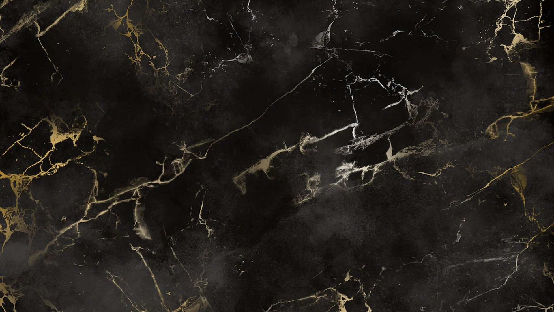 Granit Schwarz und Gold